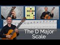 The D Major Scale on Guitar - First Guitar Scales