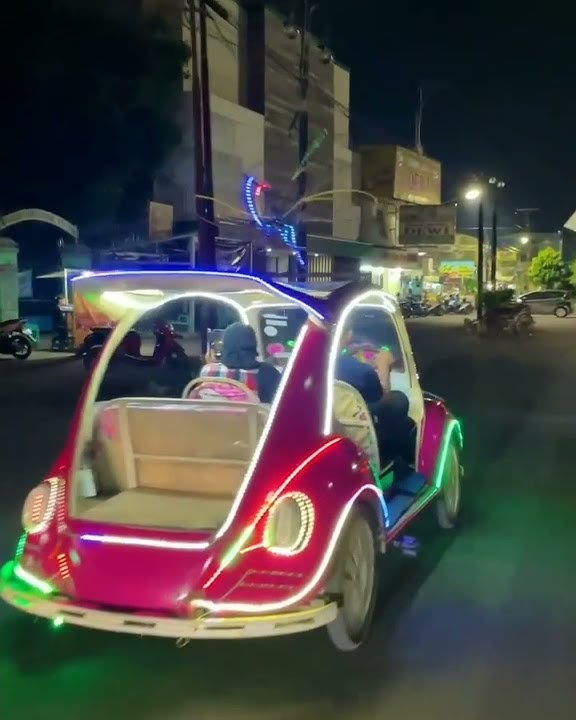 suasana kota tegal di malam hari