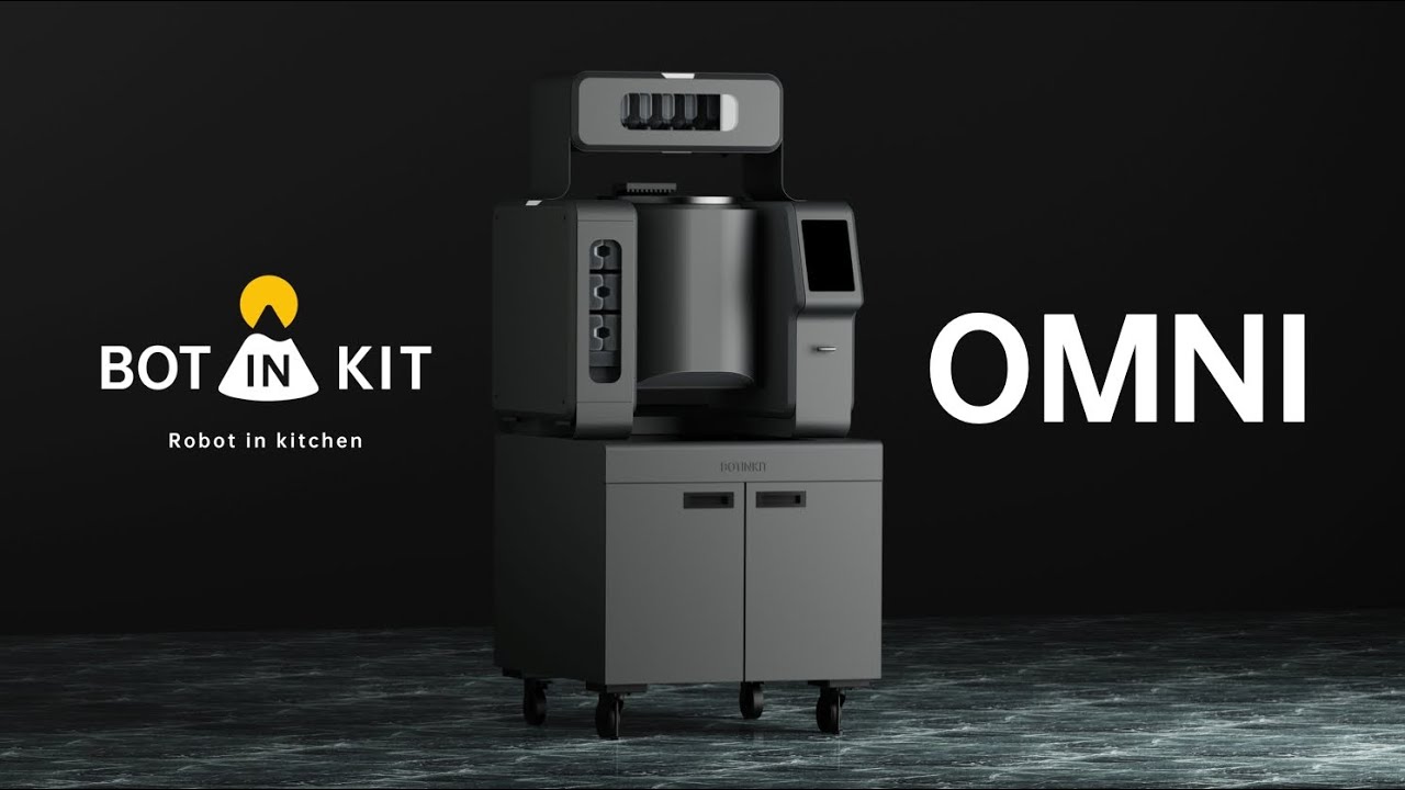Video thumbnail: BOTINKIT OMNI cooking robot