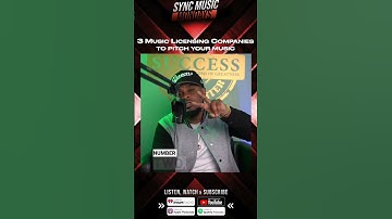 Three Music Licensing Companies To Pitch Your Music