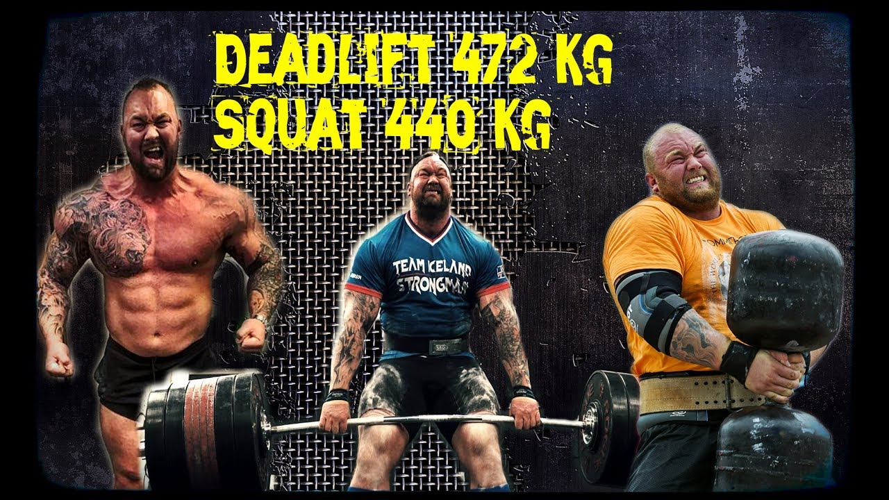 Hafthor Bjornsson The Strongest Man In The World - YouTube