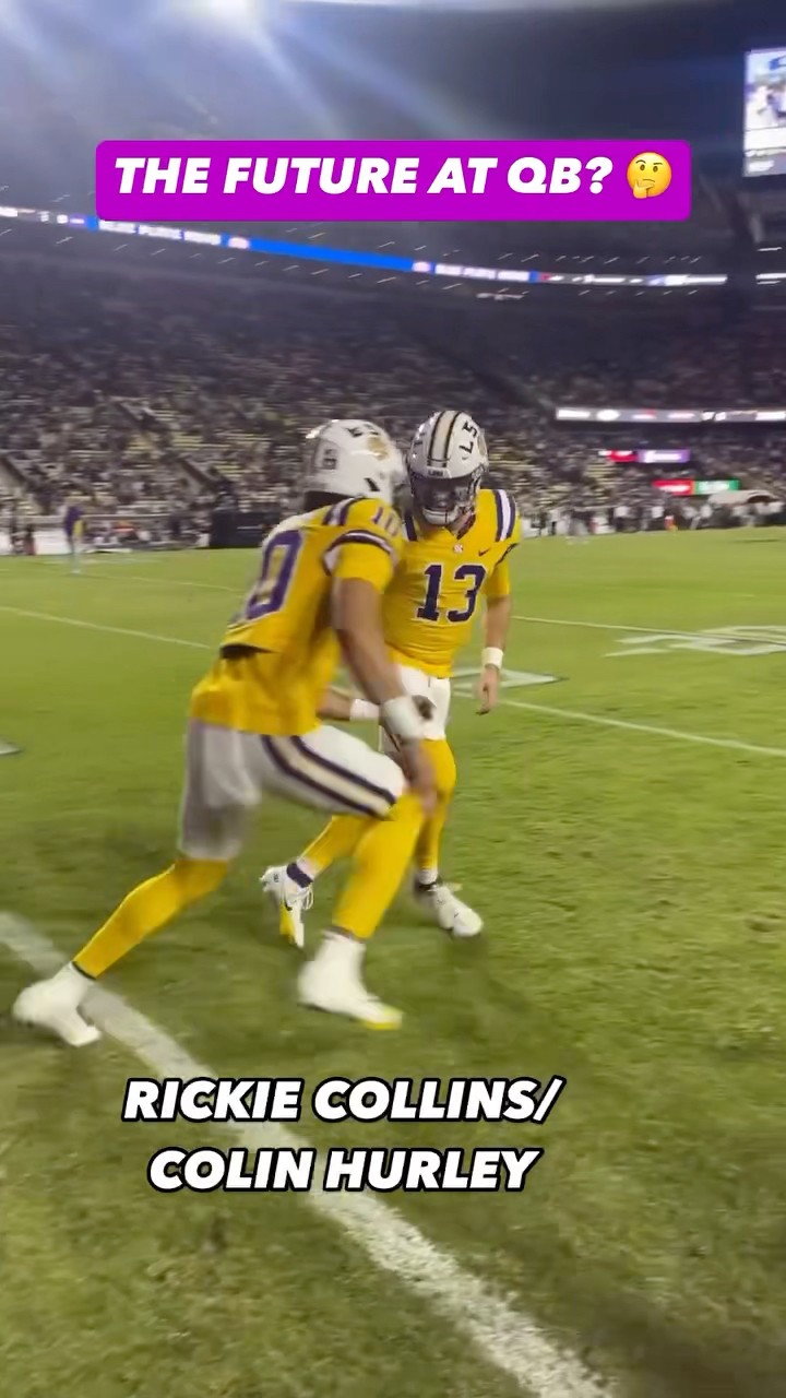 LSU’S FUTURE AT QB? ?