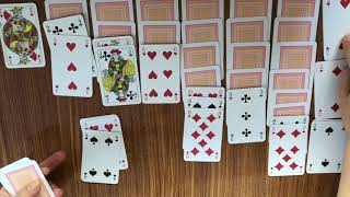 SOLİTAİRE NASIL OYNANIR? / TEK KİŞİLİK İSKAMBİL OYUNU #solitaire #iskambilfalı