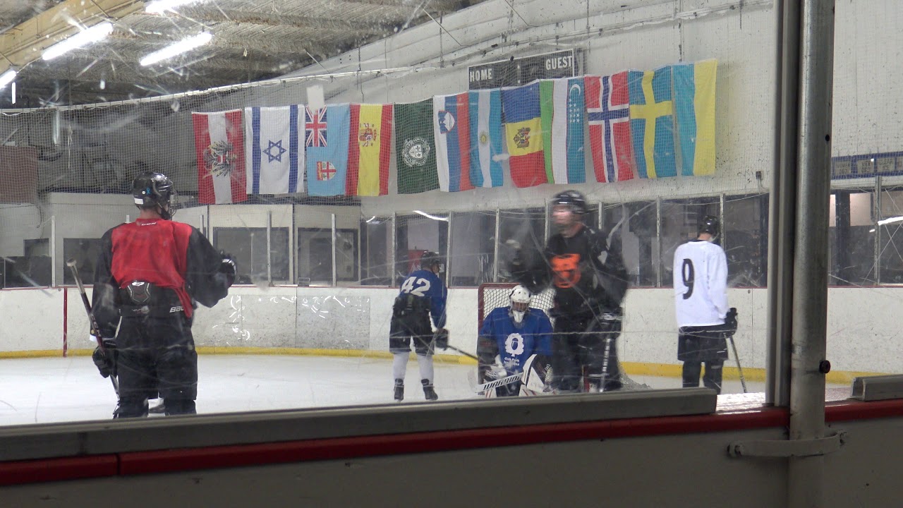 Stockton ice hockey league Jan, 20.2020 Red 2nd period YouTube