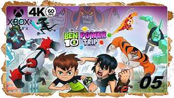 BEN 10 POWER TRIP Xbox Series X EPISODE 5 Gameplay Walkthrough 4K 60FPS Cartoon Network