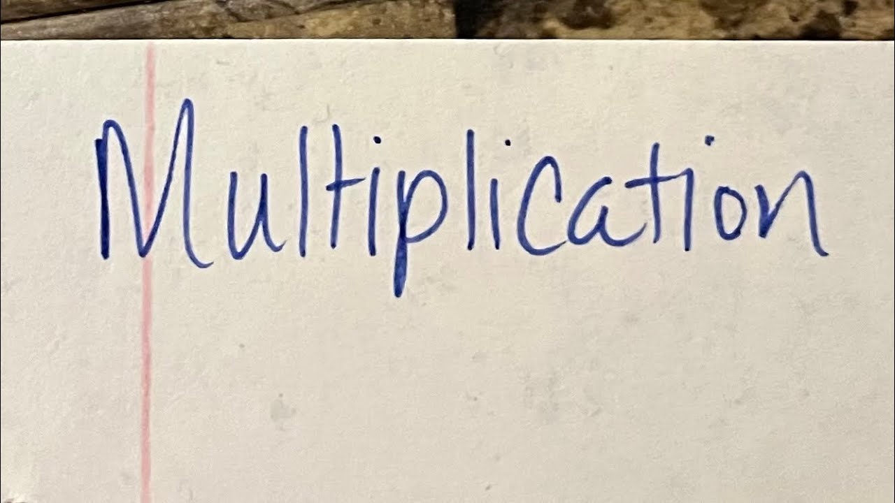 Multiplication (Box Method, Partial Products Method, and Standard ...