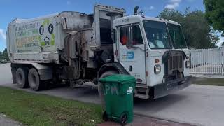 Miami Dade County Peterbilt 520 Labrie Automizer Garbage Truck
