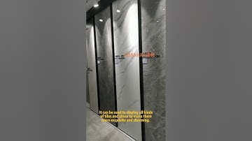 It can be used for exhibition hall design#displaystand #displayrack #tile