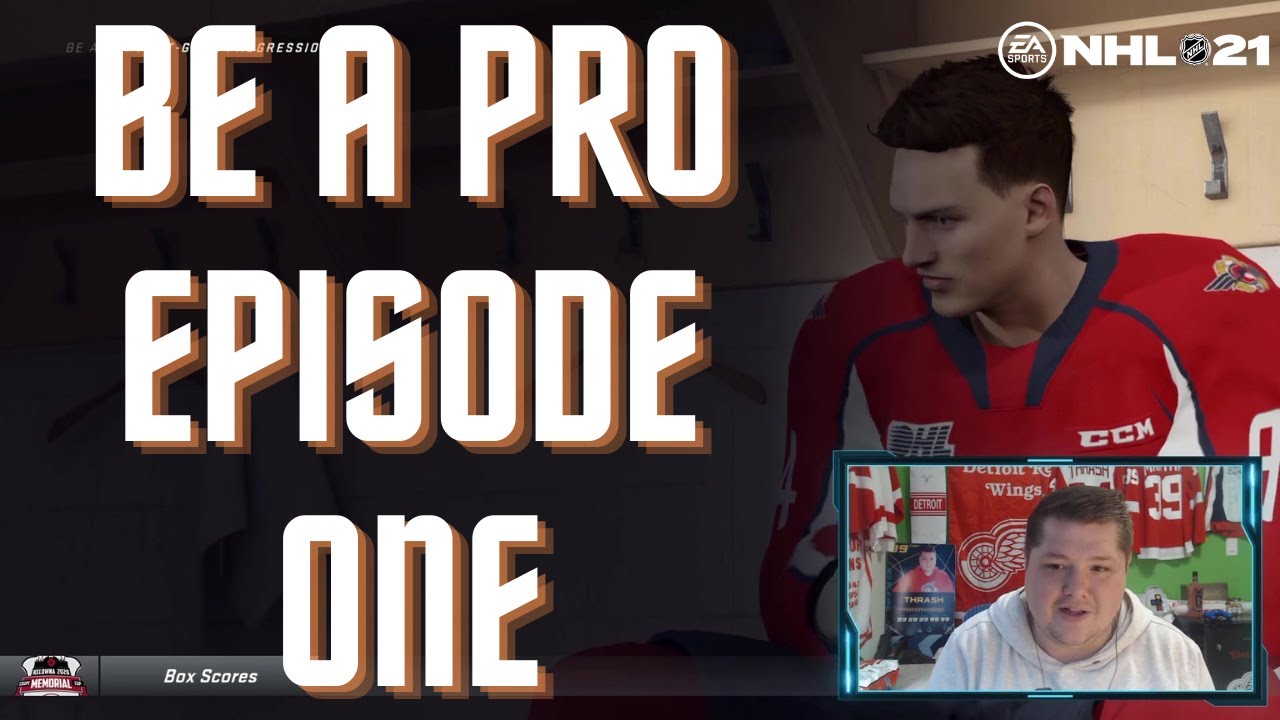 NHL 21 BE A PRO EPISODE ONE Playing Games, New Cutscenes & All Salary