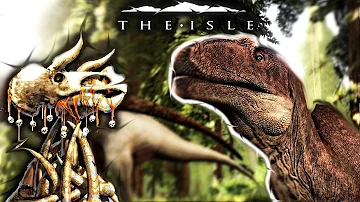 The Isle - VELOCIRAPTOR HUNTING, ALLO PROGRESSION FAIL & COLORED TOTEM CONCEPT ( Gameplay )