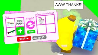 Roblox Adopt Me But I Giveaway LOTS OF Legendary ITEMS!