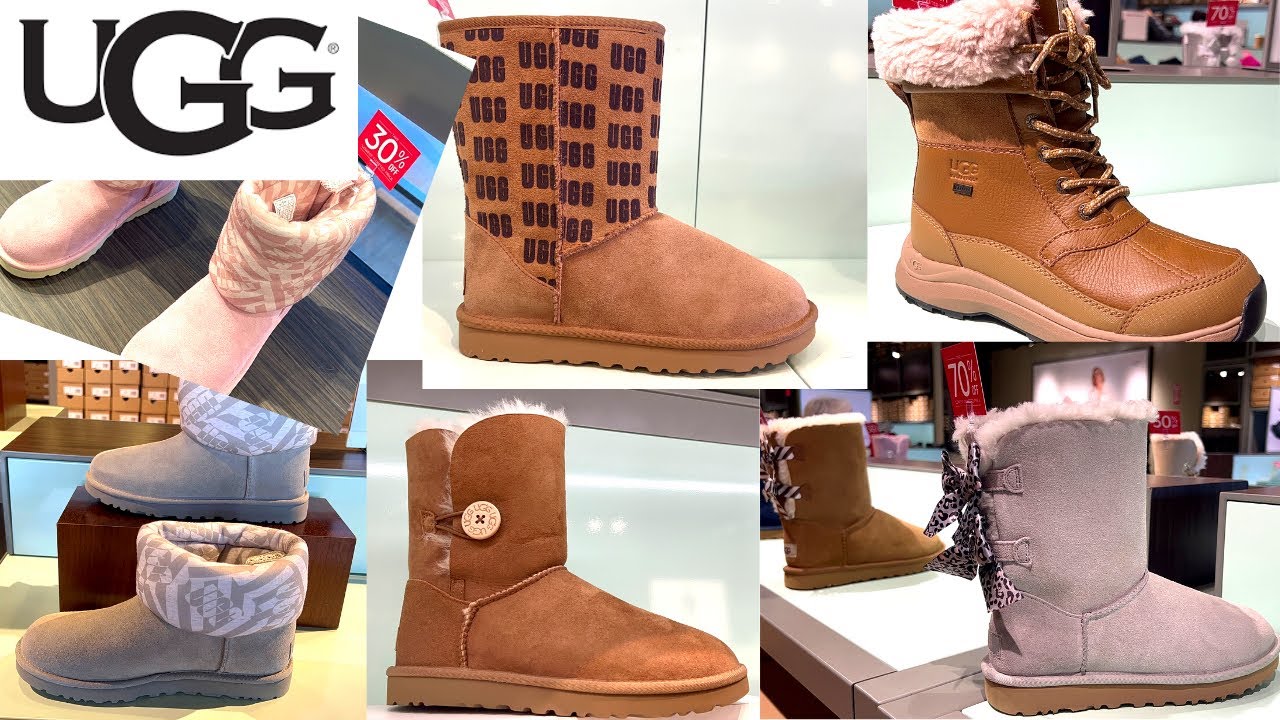 UGG OUTLET SALE UP TO 70% OFF BOOTS | ugg season - YouTube