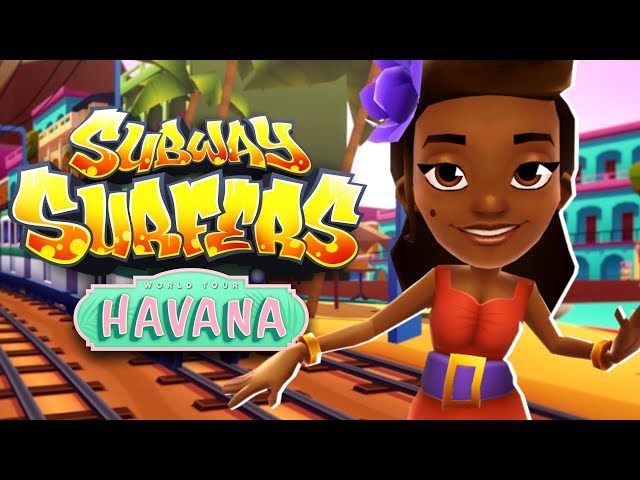 Subway Surfers World Tour HAVANA 2018*RAMONA ELEGANT OUTFIT*Gameplay make  for Kid#2 