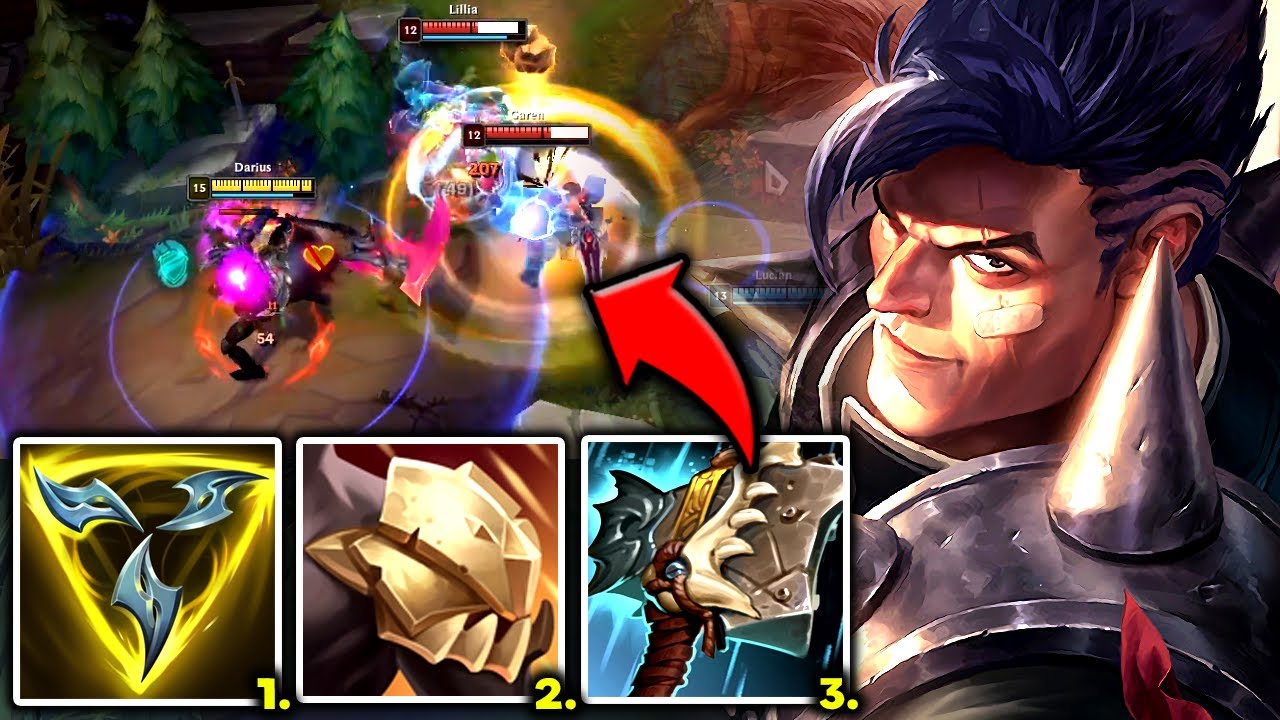 DARIUS TOP IS NOW TAKING OVER HIGHELO RANKED SOLOQ (STRONG) S12