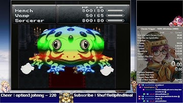 Stream Archive : Chrono Trigger 100% Glitchless (All Quests) [SNES] PB attempts for 5:30 // 1/29/202