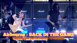 Airbourne - BACK IN THE GAME | HELLFEST LIVE PERFORMANCE 2022