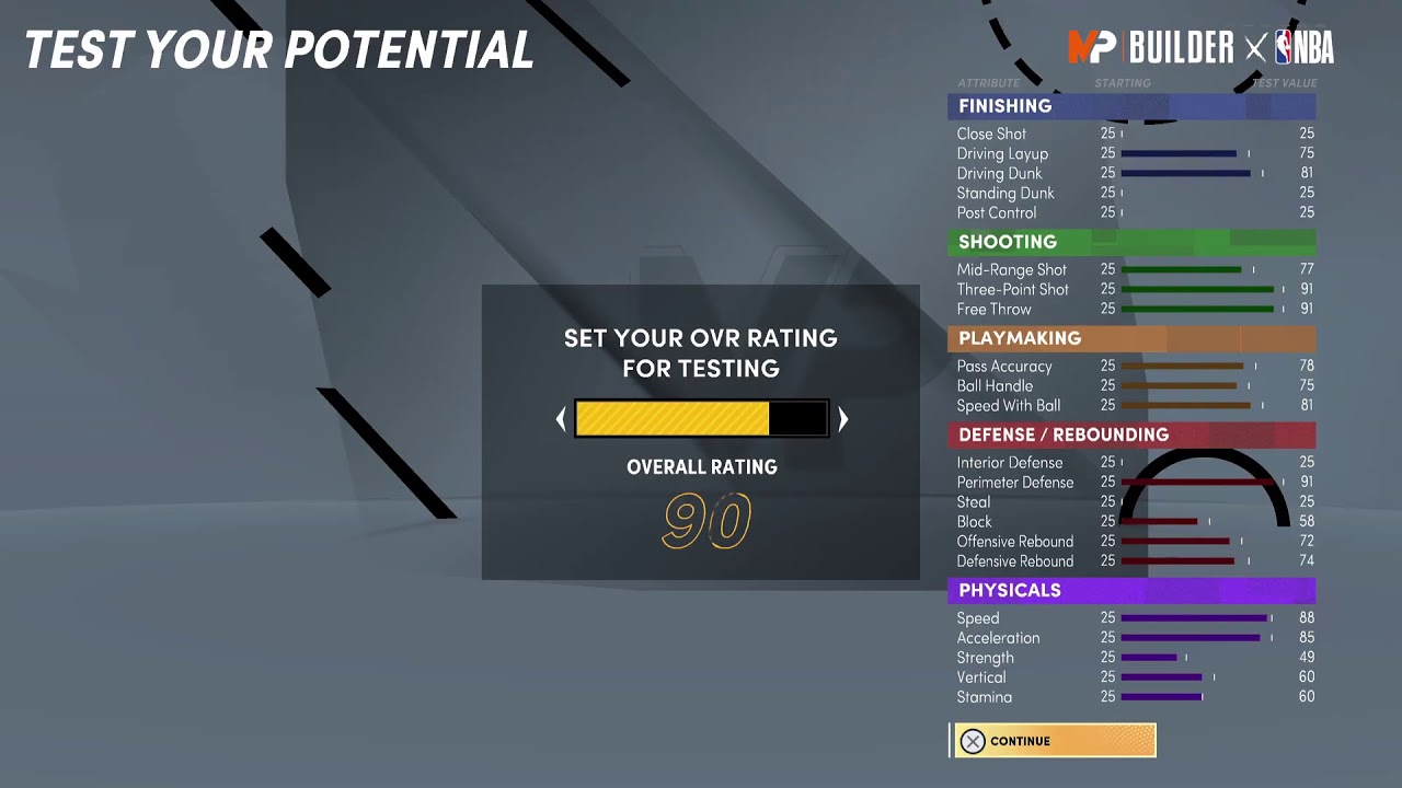 NBA 2K MyPlayer Build