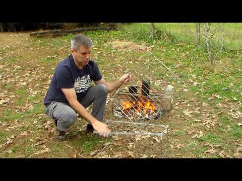 Low Cost DIY Camp Grill