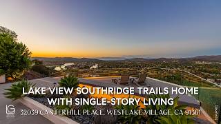 Inside a Remodeled Single-Story Home with Lake Views | Westlake Village