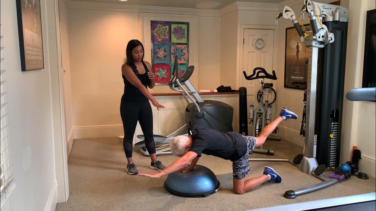 BOSU Bird Dog YouTube