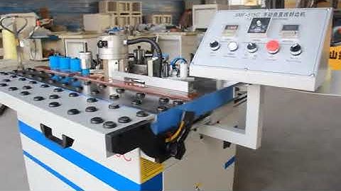 Manual SMF 515C Straight & curved line edgebander zhongding
