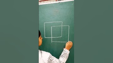 Cube drawing easy | 3d drawing #viral #video #satisfying #cube #youtubeshorts #drawing