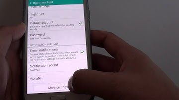 Samsung Galaxy S5: How to Enable / Disable Email Auto Download Attachment