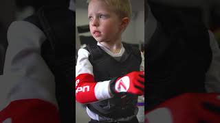 4 Year Old Gets/Rides New Dirt Bike! Full Video On Our Channel  #motovlog #motocrosss #letsride