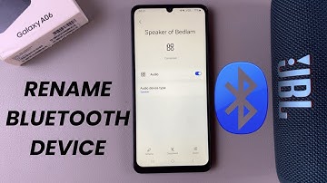 How To Rename  Bluetooth Device On Samsung Galaxy A06