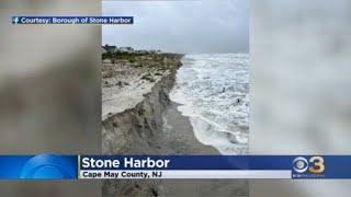 Beaches in Stone Harbor remains closed after remnants of Hurricane Ian rolled through