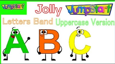 My Jolly Jumpstart Uppercase Letters Band