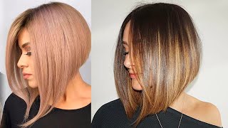 Top Stylish Stacked Bob Haircuts & Hairstyles For Women | New Trendy Women Bob Haircuts | Short Hair
