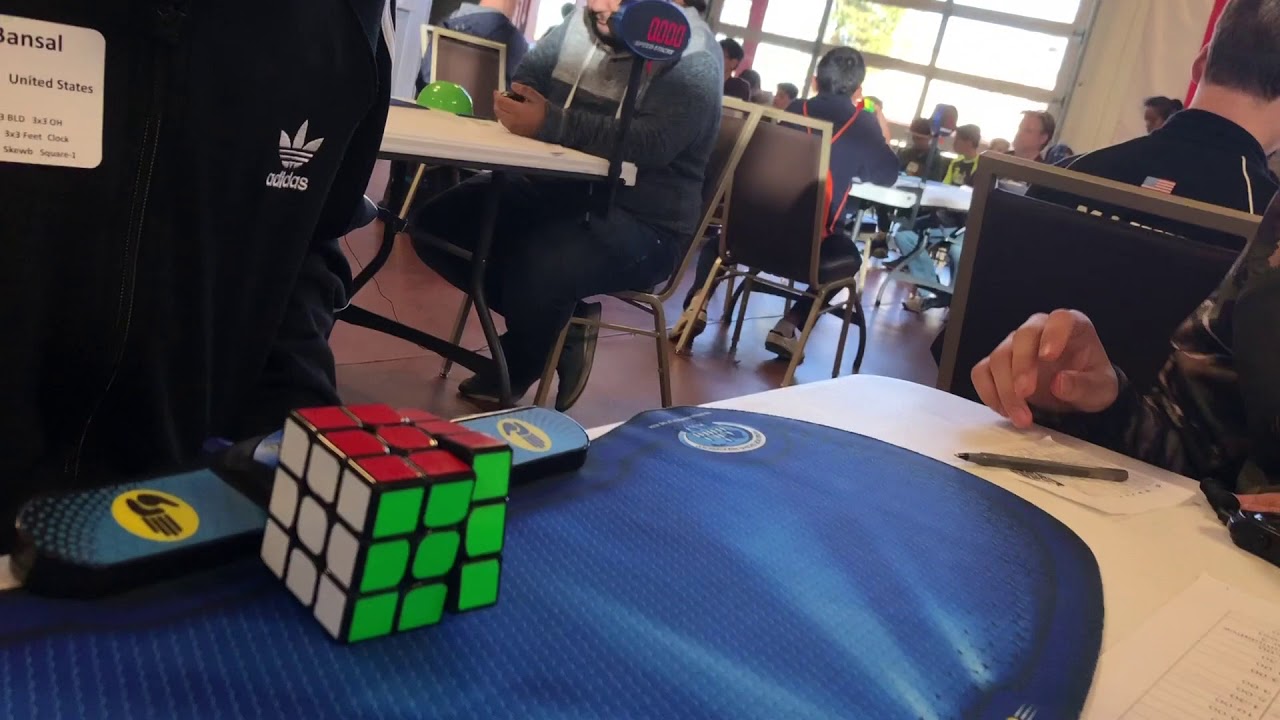 3x3 OH Official 26.10 Single & 29.73 Average - SacCubing III 2018