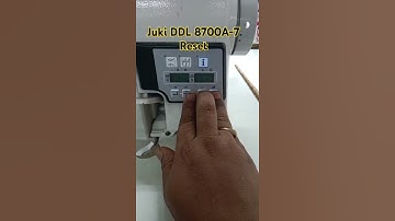juki DDL8700A-7 Reset #juki #sewingmachine #DDL 8700A-7