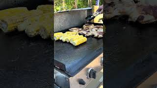 It’s grilling season corn and chicken 😋 for dinner