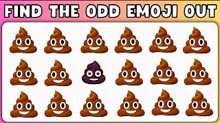 HOW SHARP ARE YOUR EYES | Find The Odd Emoji | Emoji Puzzle | Hard Puzzles | Party Games