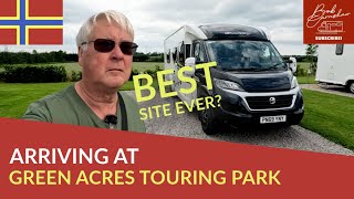 Arriving At Green Acres Touring Park - Tranquil Parks Adults Only Site