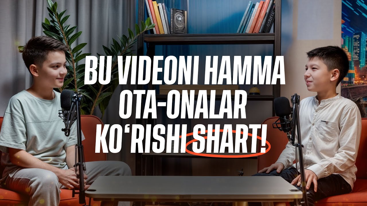 Bolalarni kattalar eshitmaydigan maktab, telefon-kompyuter o'yinlari, ustozlar, IT haqidagi fikrlari