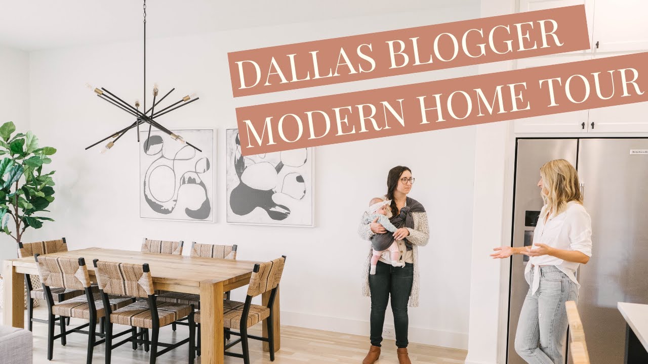 Dallas Blogger Modern Home Tour
