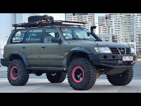 ОБЗОР и ИСТОРИЯ нашего Nissan Patrol Y61  -   Все улучшения и проблемы | Latvian Offroad