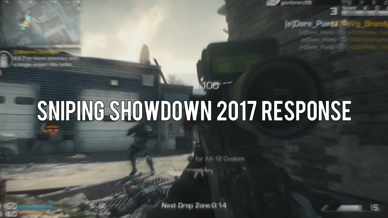 Paintz - Sniping Showdown 2017 Response - Paintz - Sniping Showdown 2017 Response