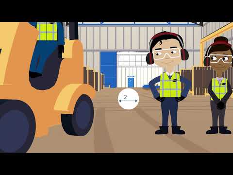 UTS - Health and Safety for Non Working Visitor 2D Animation