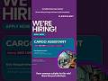 New Job #JobOpening #CargoAssistant #LogisticsJobs#ImmediateHiring #Link recruitment@flexitalent.com