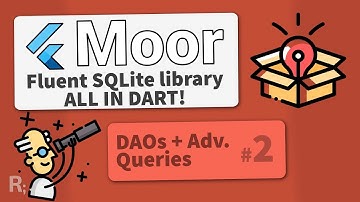 Moor (Room for Flutter) #2 – Advanced Queries & DAOs – Fluent SQLite Database