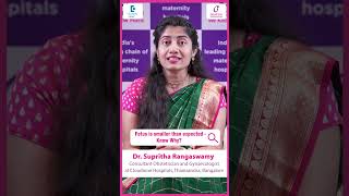 Should I be worried if my baby is measuring small? - Gynaecologist Dr Supritha | Doctors Circle