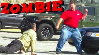 ZOMBIE CRAWLING Returns!!! (Cringe Prank)