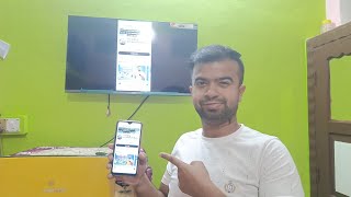How to Connect Screen Cast in SmartTV through Mobile (New Trick)...😎😎✅ #tech #trending #smarttv