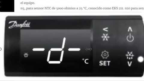 Controlador electronico ERC 211 para refrigeradores y controladores DANFOSS: funciones y Conexión