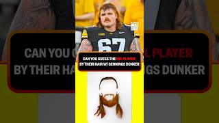 Gennings Dunker Guesses NFL Players Just Off Their Hair 🏈