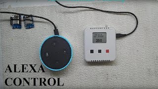 ESP8266 wifi room stat with display project Part 3.1 now with Amazon Alexa